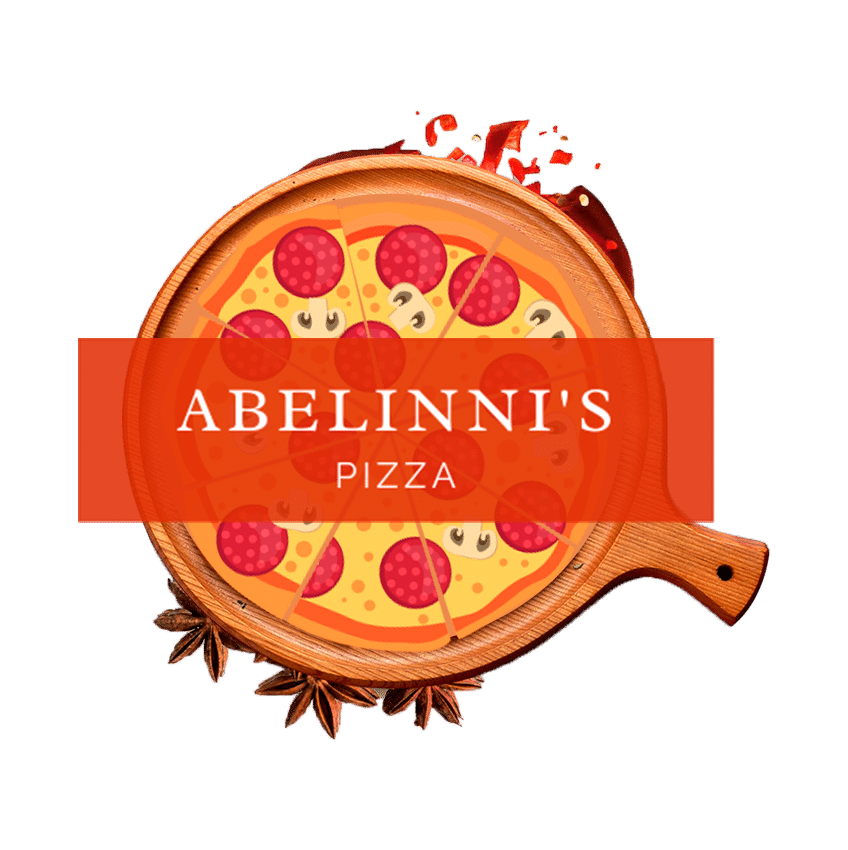Abelinnis Pizza logo menu digital