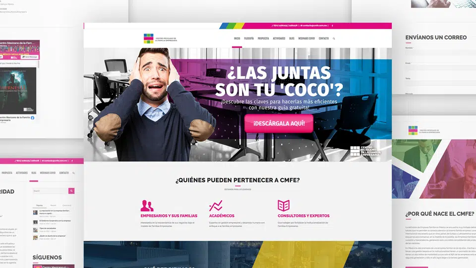 mambo agencia creativa cmfe mexico mockup web 5