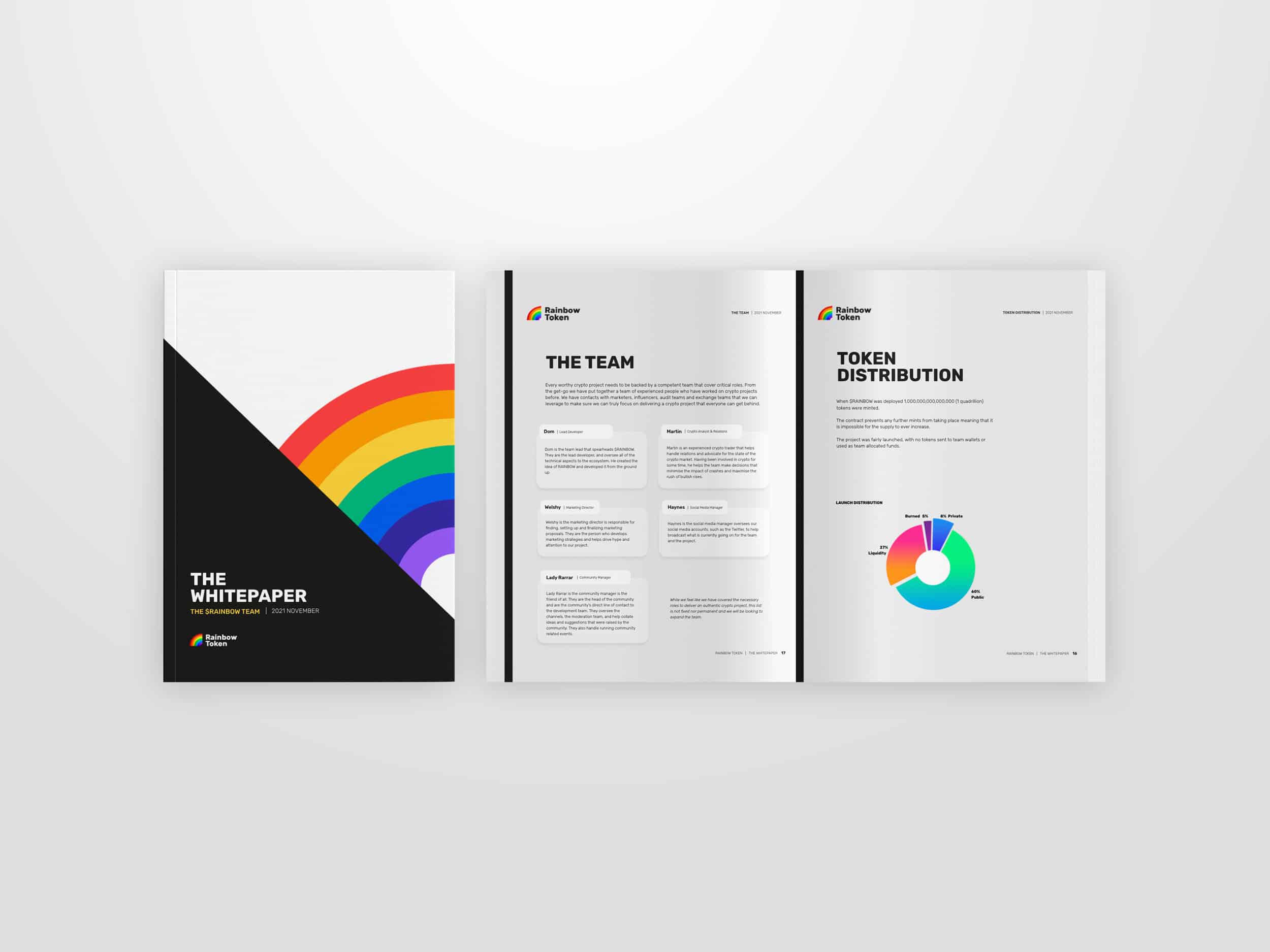 mambo agencia creativa rainbow token manual mockup 2